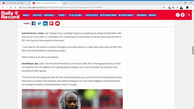 HOTLINE-BARRY FERGUSON COMMENT SPARKS OFF CELTIC SUPPORT смотреть онлайн