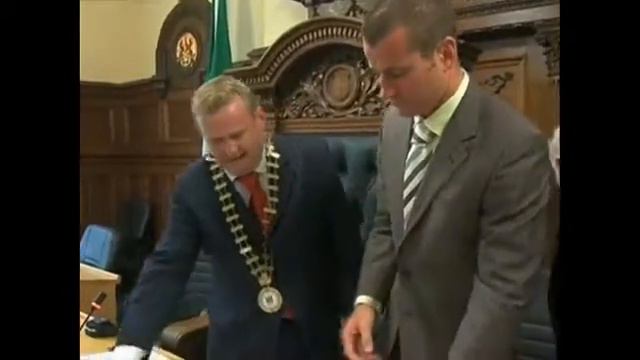 Civic Reception for Mr Shay Given