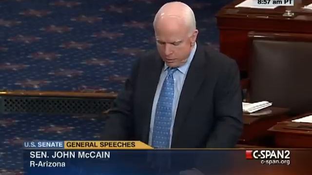 Senator John McCain (R-AZ) Defends Huma Abedin