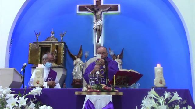 EUCARISTIA  MARTES 23 DE MARZO 5PM.  PARROQUIA SAN JUAN BAUTISTA.