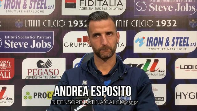 Andrea Esposito, In Sala Stampa Al Termine Della Partita Contro La Nocerina