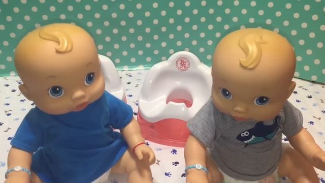 Baby Alive boys USE THE POTTY STANDING UP makes a BIG MESS смотреть онлайн