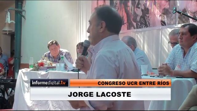 Congreso UCR Entre Ríos: Discurso completo de Jorge Lacoste смотреть онлайн
