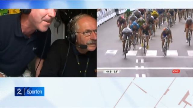 Norwegian commentators Paasche and Kaggestad as Thor Hushovd wins 6th stage смотреть онлайн