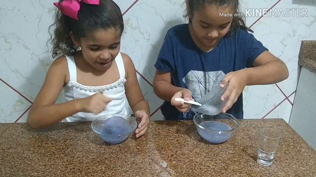 Como fazer slime com detergente e cola. смотреть онлайн