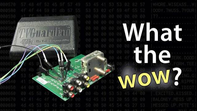 Hacking A Weird TV Censoring Device