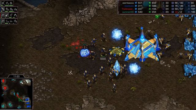 2v2 feat. firebathero 🇰🇷! (P) - PPvZZ on Fighting Spirit - StarCraft - Brood War REMASTERED смотреть онлайн