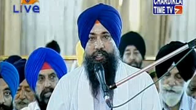 140822 - Jagjeet Singh Nalvi - Aug 22, 2014 - Katha From Sri Bangla Sahib Delhi Part-1