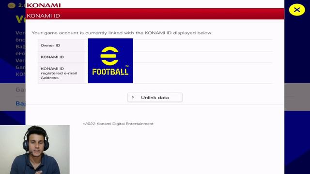 KONAMI ID NASIL BAĞLANIR - EFOOTBALL 2022 MOBİLE смотреть онлайн