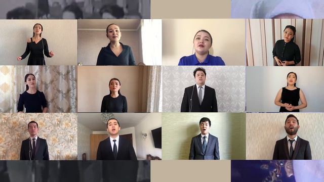 Жас қазақ Камерный хор Гос.акад.филармонии г.Нур-Султан смотреть онлайн