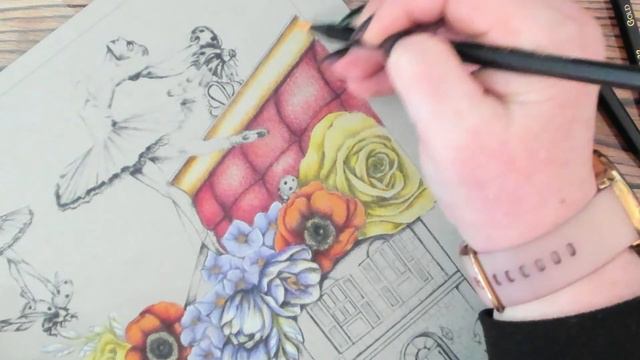 Monja March !! Colour and chat working The Music Box смотреть онлайн