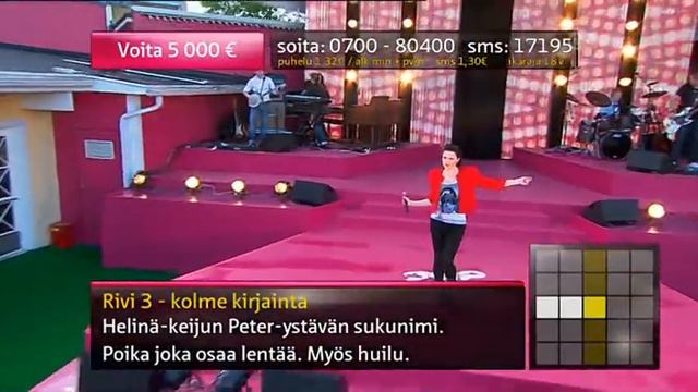 Jenni Vartiainen - Nettiin (live @ Särkänniemi)