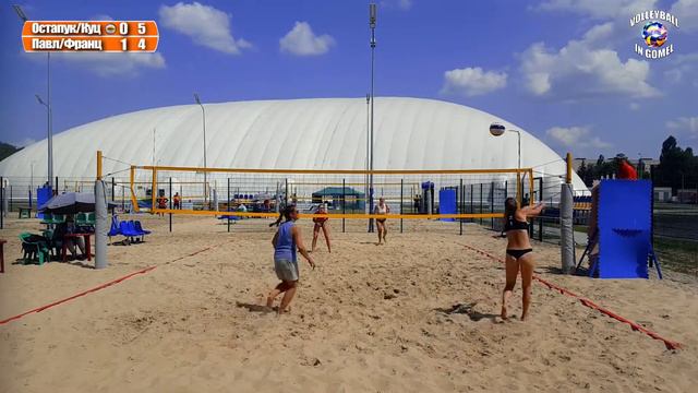 Волейбол 2021. Остапук/Куц - Павлюкович/Французова. Чемпионат по пляжному волейболу. Финал. 4 тур смотреть онлайн
