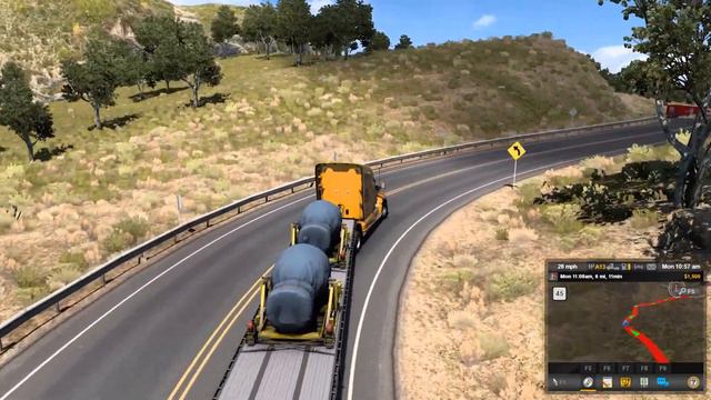 Kenworth T680 | Oxnard - Rail Export | American Truck Simulator | Gaming World смотреть онлайн