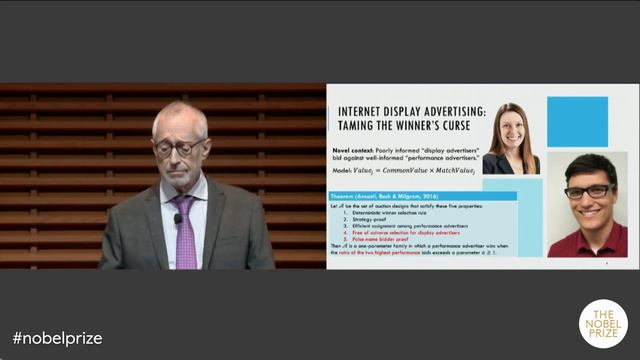 Prize Lecture: Paul R. Milgrom, The Sveriges Riksbank Prize in Economic Sciences 2020 смотреть онлайн