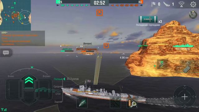 Wows blitz взводный бой на Fubuki смотреть онлайн