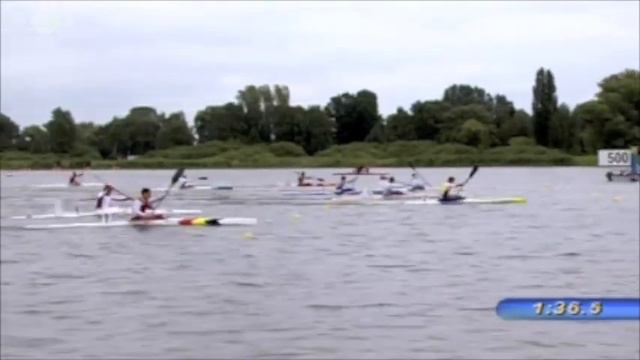 K1 1000m A- Finale Kanurennsport Europameisterschaften 2009 смотреть онлайн