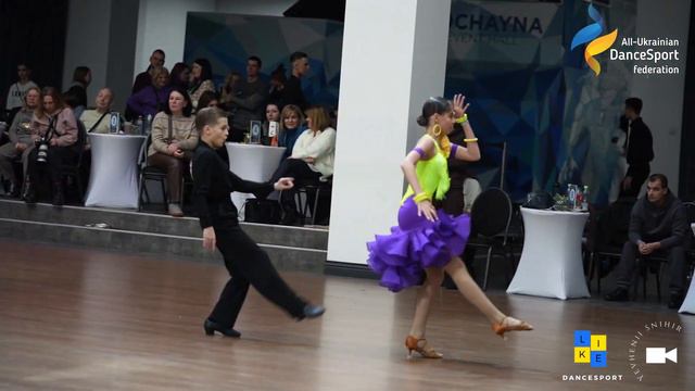 Kyiv Dance Way 2022 | KOC Junior 1 - Latin |  Ростислав Лихенко / Дар'я Яремчук  | Cha #audsf #wdsf