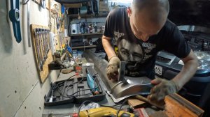 гараж. Замена порогов нива-шевроле