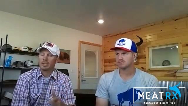 Scott Assman & Alex Heim With Dakota Pure Bison Team