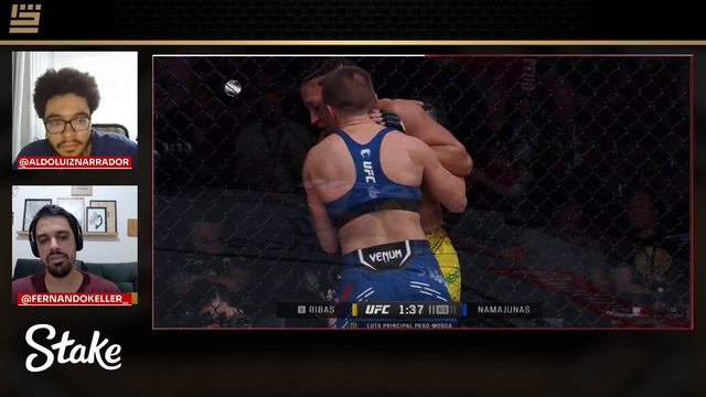 AMANDA RIBAS FAZ LUTA DURA, MAS PERDE PARA NAMAJUNAS NO UFC