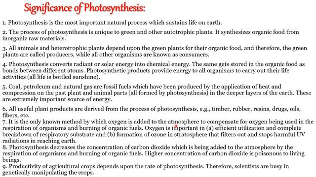 Photosynthesis By Mrs Rajbala