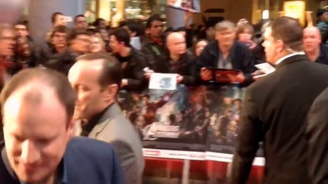 The Avengers premiere - Clark Gregg смотреть онлайн