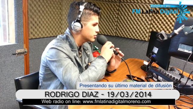 RODRIGO DIAZ En FM LATINA DIGITAL MORENO
