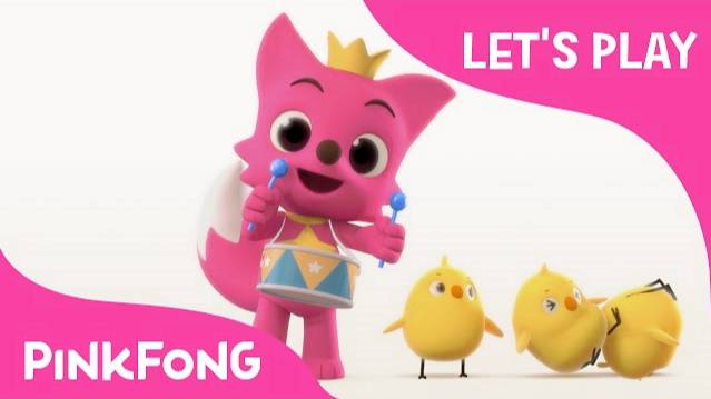 Play A Drum With Me! | Let's Play With PINKFONG | PINKFONG Songs For Children