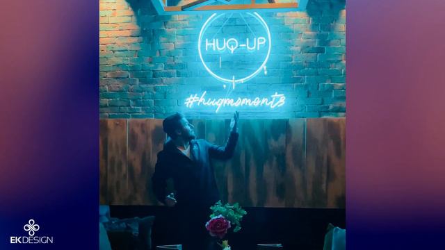 Neon-Werbung - Innenbereich - Huq Up - EK DESIGN смотреть онлайн