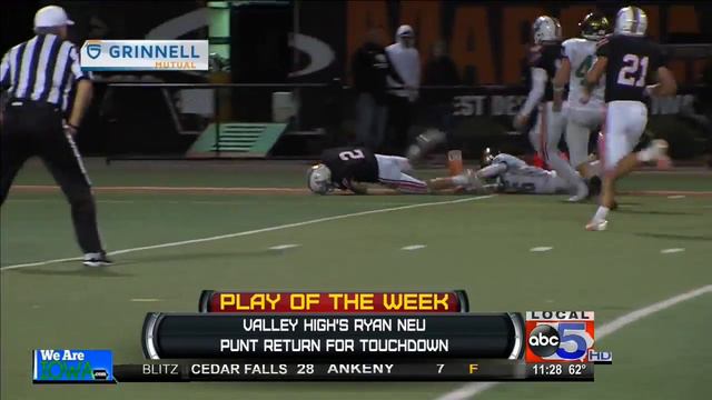 Week 3 Blitz Gameball Presented By Karl Chevrolet & Fareway
