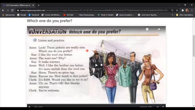 Ingles Corporativo- Midterm Exam. Day 8