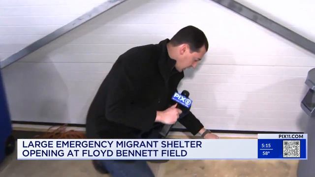Floyd Bennett Field migrant shelter set to open in BK смотреть онлайн