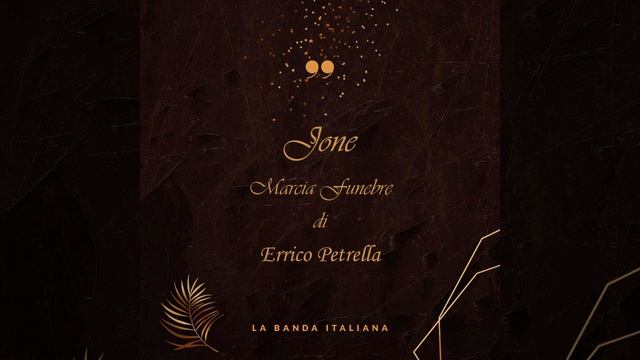 Jone - Marcia Funebre di Errico Petrella - LIVE смотреть онлайн