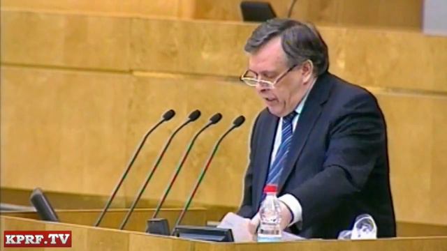 Viktor Ilyukhin's appearance in the Duma, June 16, 2010 смотреть онлайн