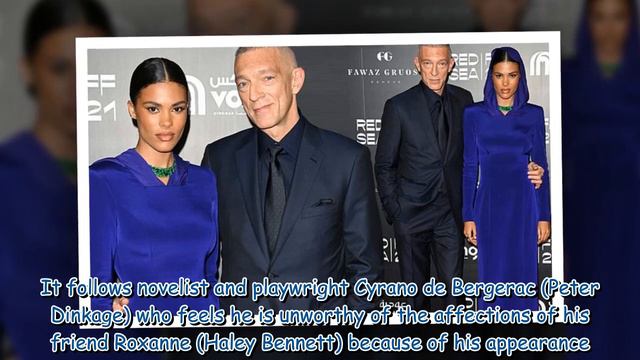 Vincent Cassel, 55, cuts a dapper figure in navy suit with wife Tina Kunakey, 24 at Cyrano premiere смотреть онлайн