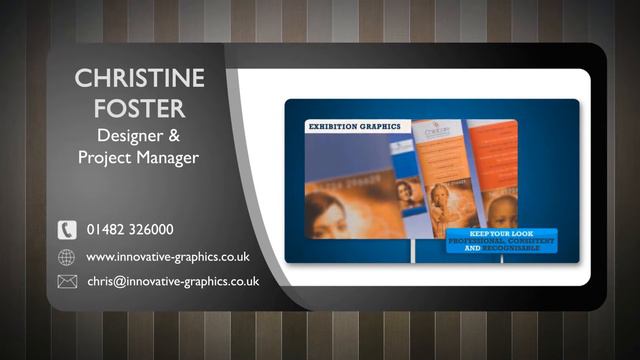 Christine Foster Innovative Graphics... Online business Card смотреть онлайн
