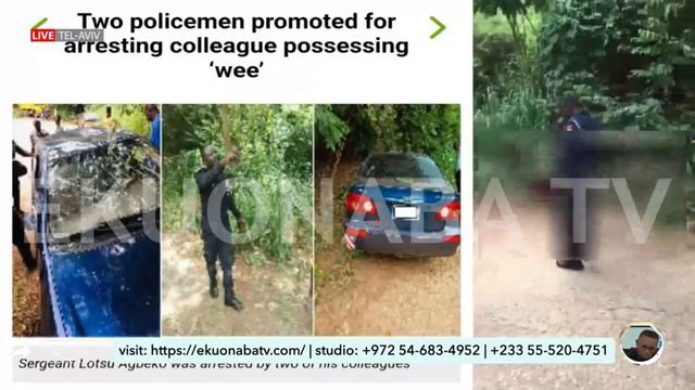 IGP Danpare promotes 2 officers & this was why...must watch смотреть онлайн