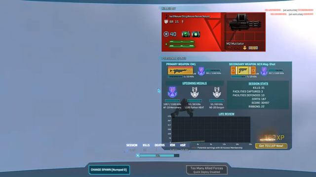 Planetside 2 - Cobalt - 24/04/2022 - flying max cheater смотреть онлайн