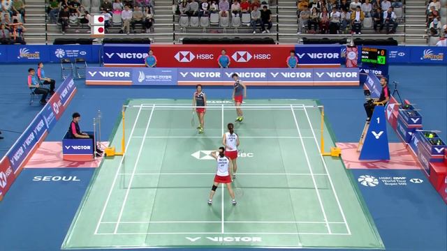 F | WD | FUKUSHIMA/HIROTA (JPN) [1] vs MATSUTOMO/TAKAHASHI (JPN) [2] | BWF 2018 смотреть онлайн