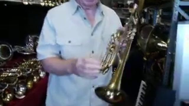 Vintage Buffet Crampon Dual Trigger Trumpet Played By Jim Anderson смотреть онлайн