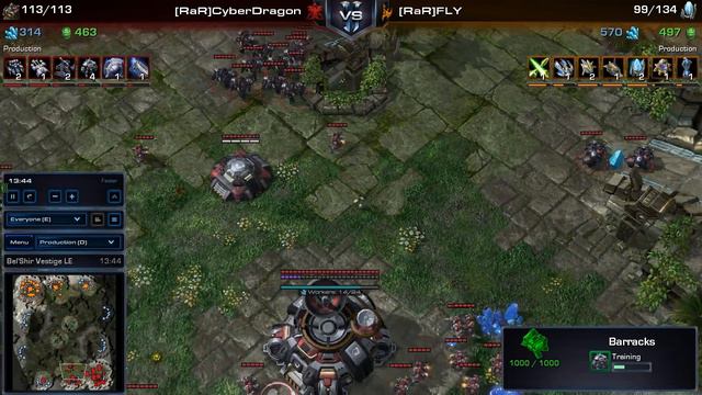 Starcraft 2 HotS Cast: Fly Vs. CyberDragon (TvP) {Master] [German/1080p] смотреть онлайн