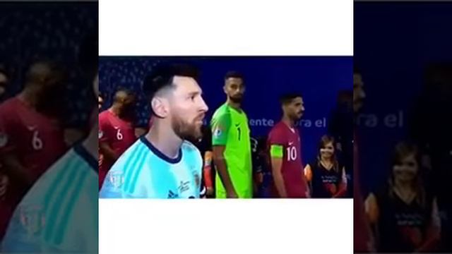 شاهد كيف ينظر حارس مرمى منتخب قطر سعد الشيب ال ميسي смотреть онлайн