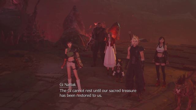 FINAL FANTASY VII REBIRTH - Gi Nattak Wants The Black Materia - Cloud & Others Discuss смотреть онлайн