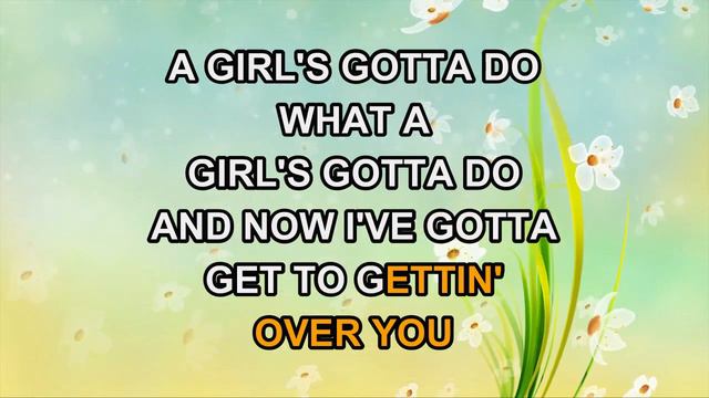 Mindy McCready - A Girl's Gotta Do (What A Girl's Gotta Do) (Karaoke) смотреть онлайн