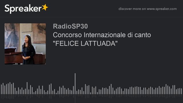 Concorso Internazionale Di Canto 