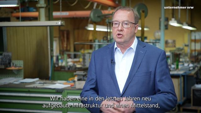 #EntschlossenVoran - NRW-Unternehmer Zur LTW In NRW: Horst Gabriel, Ernst Ludwig Emde GmbH, Solinge