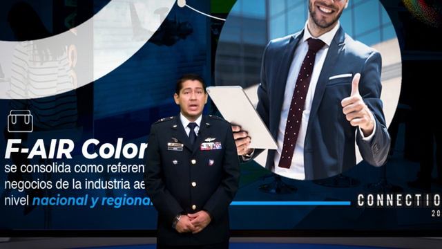 El Coronel Rolando Aros, Director Feria Aeronáutica invita a la F-Air Colombia Connection смотреть онлайн