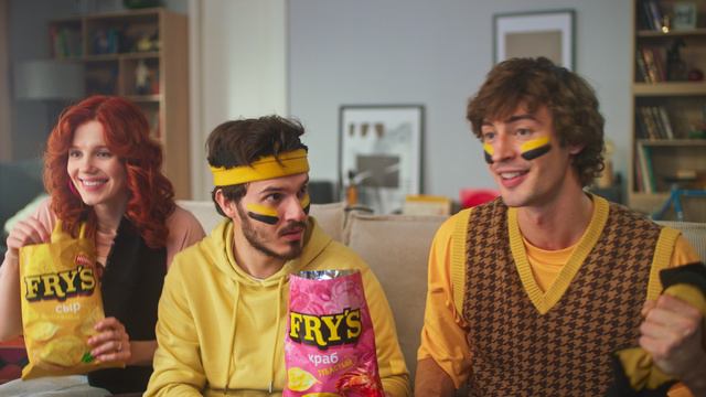 FRYs. Rodcher Creative. Реклама. ОЛВ 10 "Шейпы. Краб"