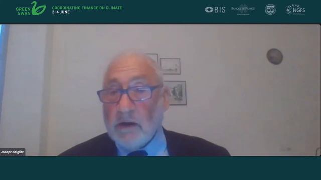 Special guest speech by Joseph Stiglitz | Green Swan Conference смотреть онлайн